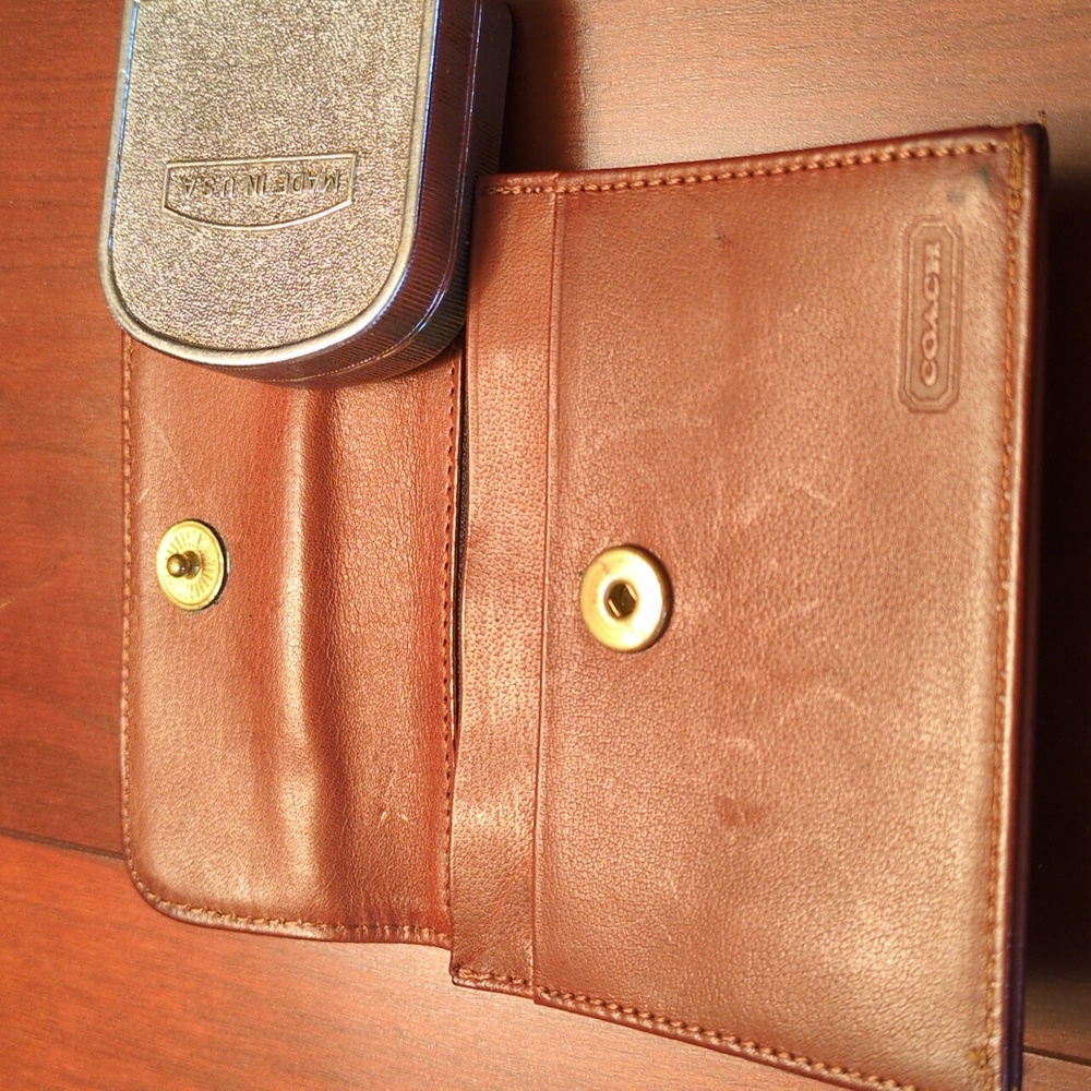 Vintage 1990s Coach Card Wallet - Picture 4 of 8